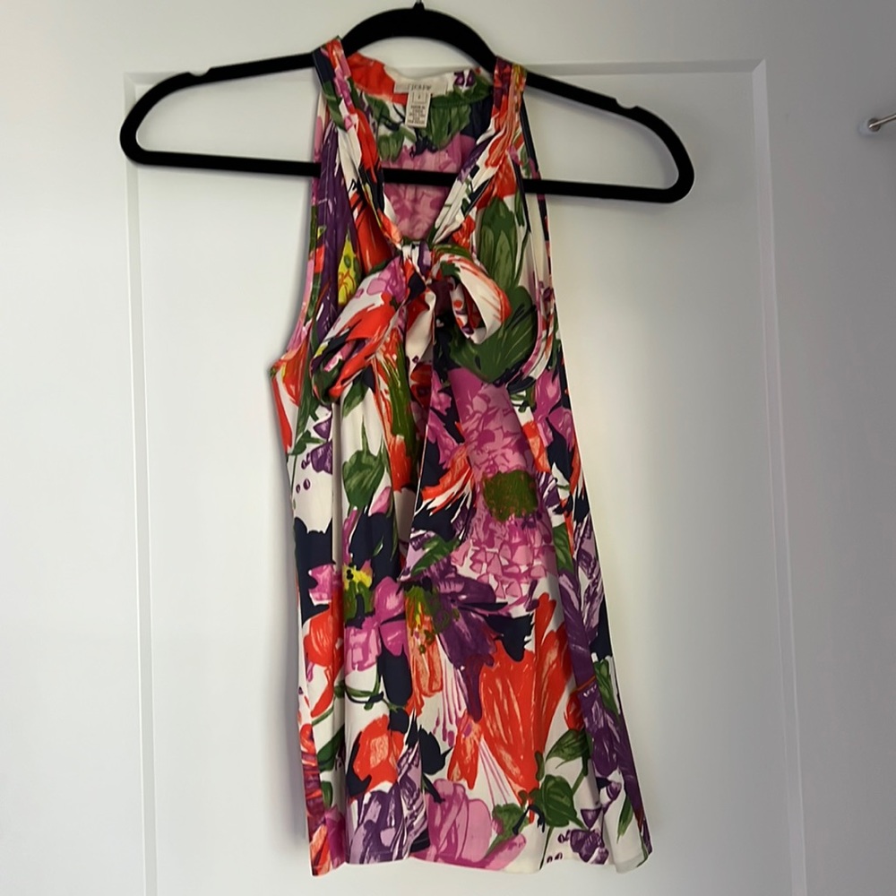 Jcrew silk blouse